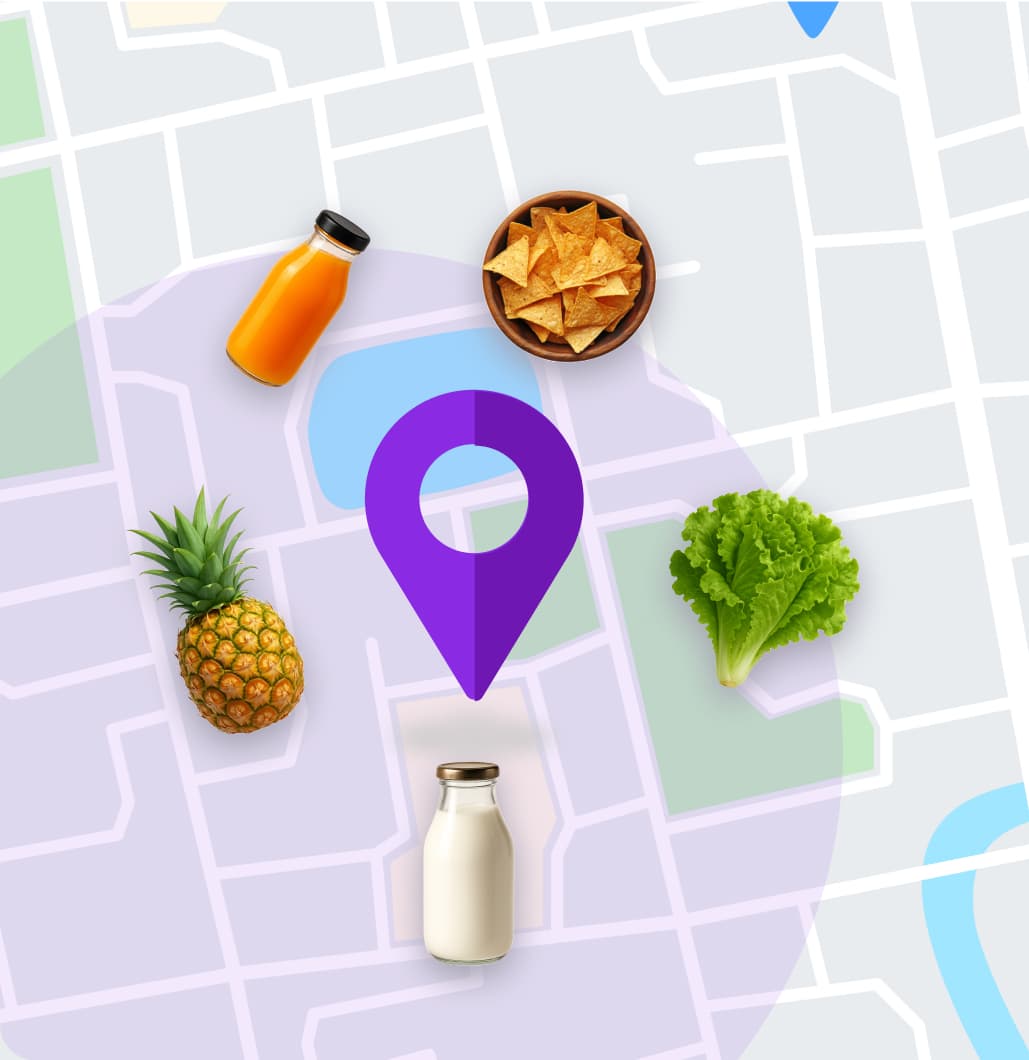 Map background